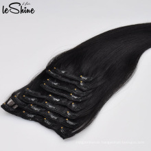 200G Virgin Clip In Human Hiar Extensions For Black Women